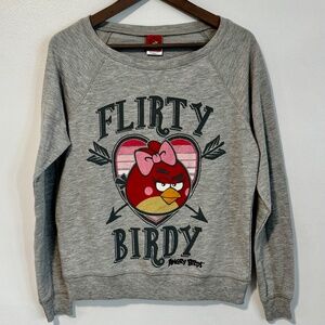 Angry Birds Flirty Birdy Long-sleeve Tee Y2K/2010s Women's Size Small